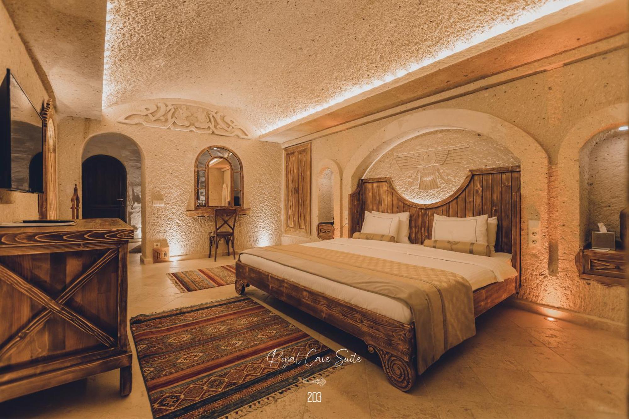 Nino Cave Suites Ürgüp Bagian luar foto