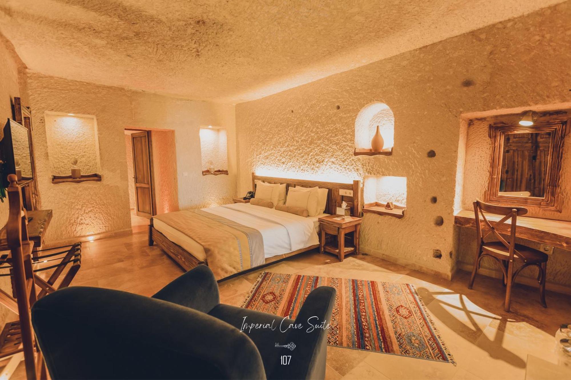 Nino Cave Suites Ürgüp Bagian luar foto