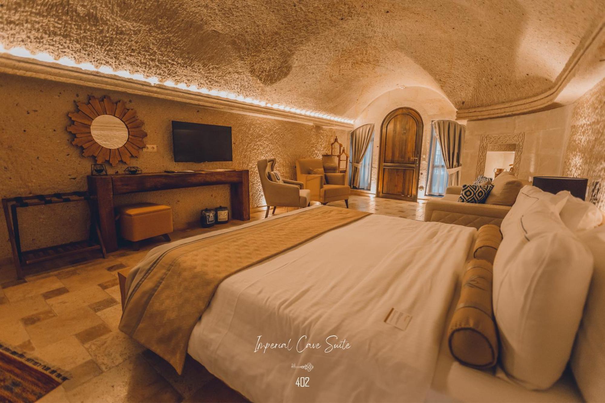 Nino Cave Suites Ürgüp Bagian luar foto